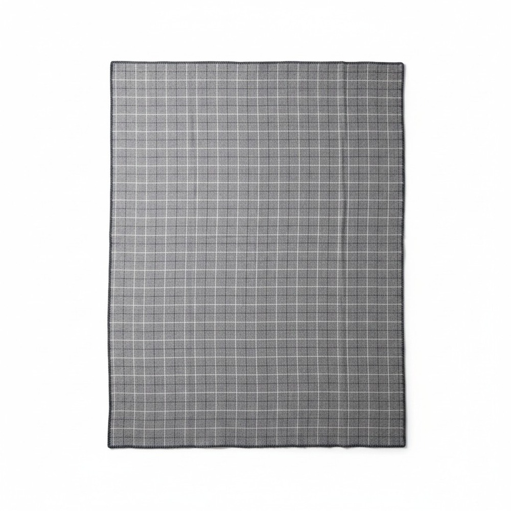 Vintage Faribo Wool Blend Plaid Blanket‎ Throw Made in USA Bed Footer